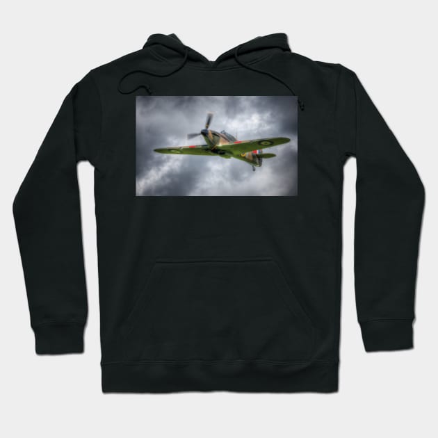 Hawker Hurricane Mk I R4118 Hoodie by Nigdaw